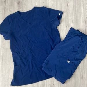 navy blue scrubs